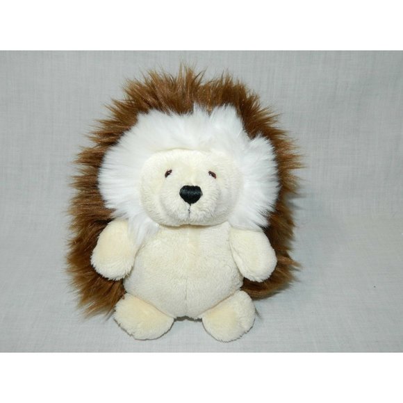 Gund Ganley 6" Plush Hedgehog Brown stuffed Soft Fuzzy 319940 - Picture 1 of 6